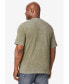 ფოტო #2 პროდუქტის Big & Tall by KingSize Longer Length Shrinkless Vintage Crewneck Tee