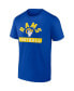 ფოტო #2 პროდუქტის Men's Royal/White Los Angeles Rams Two-Pack 2023 Schedule T-Shirt Combo Set