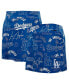 Women's Royal Los Angeles Dodgers Toss Logo Lux Skirt