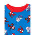 4Pcs Spiderman and Friends Boys Tops and Pants Cotton Pajama Set 12 Months Blue