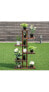Фото #2 товара Подставка для растений из дерева Slickblue 6 ярусов