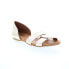 Фото #4 товара Miz Mooz Amory-Eu Womens Gold Leather Slip On Strap Sandals Shoes