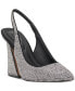 ფოტო #1 პროდუქტის Jiles Bedazzled Slingback Pumps