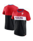 Фото #2 товара Men's Black Philadelphia Phillies Claim The Win T-shirt