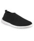 ფოტო #1 პროდუქტის Zenz From Isotoner Women's Sport Knit Bootie Slippers