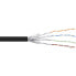 Фото #2 товара InLine Patch Cable S/FTP PiMF Cat.6 black AWG27 PVC CU 100m