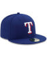 Фото #2 товара Texas Rangers Game Authentic Collection On-Field 59FIFTY Fitted Cap