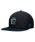 Фото #4 товара Men's Black San Jose Sharks 2024 NHL Draft Snapback Hat