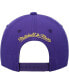 Фото #4 товара Men's Purple, Gold Los Angeles Lakers MVP Team Two-Tone 2.0 Stretch-Snapback Hat
