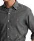 ფოტო #3 პროდუქტის Men's Classic-Fit Chambray Shirt