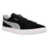 Фото #3 товара Puma Suede Vintage Mij Lace Up Mens Black Sneakers Casual Shoes 375905-01