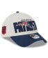Фото #1 товара Men's Stone, Navy New England Patriots 2023 NFL Draft 39THIRTY Flex Hat