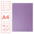 ESSELTE Wiro Cardboard Covers Color Breeze A4 Striped Pattern Notebook