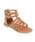 Фото #1 товара Big Girl's Fashion Gladiator Sandal with Rhinestone Welt Polyurethane Sandals