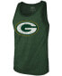 Фото #4 товара Men's Aaron Rodgers Green Green Bay Packers Name Number Tri-Blend Tank Top