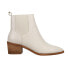 Фото #1 товара Chinese Laundry Filip Pointed Toe Chelsea Booties Womens White Casual Boots FILI