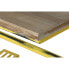Console Home ESPRIT Yellow Black Wood Metal 160 x 40 x 88 cm