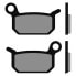 BRENTA MOTO 3032 organic rear Brake Pads