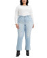 Фото #4 товара Trendy Plus Size 725 High-Rise Bootcut Jeans