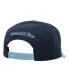 Фото #3 товара Men's Navy, Light Blue Memphis Grizzlies Soul XL Logo Pro Crown Snapback Hat