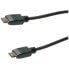 Фото #1 товара ICIDU V-707460 - 1.8 m - HDMI Type C (Mini) - HDMI Type C (Mini) - Black