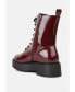 Фото #3 товара mosh faux leather ankle biker boots