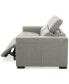 Фото #11 товара Nevio 82" 2-Pc. Leather Sectional with 2 Power Recliners and Headrests, Created For Macy's