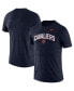 Men's Navy Virginia Cavaliers 2022 Game Day Sideline Velocity Performance T-shirt