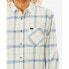 Фото #3 товара Рубашка с длинным рукавом мужская Rip Curl Checked in Flannel Franela Белый