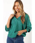 Фото #1 товара Women's Palmer Vneck Knit Sweater