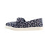 Фото #4 товара TOMS Alpargata Slip On Toddler Girls Blue Sneakers Casual Shoes 10011443