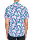 Фото #2 товара Men's Leaf-Print Shirt