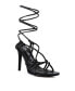 Фото #3 товара Trixy Knot Lace Up High Heel Sandal