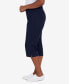 ფოტო #5 პროდუქტის Petite Classic Allure Super Stretch Pull-On Clam Digger