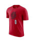 ფოტო #3 პროდუქტის Men's Damian Lillard Red Portland Trail Blazers 2022/23 Statement Edition Name and Number T-shirt