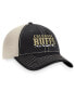 ფოტო #2 პროდუქტის Men's Black, Natural Colorado Buffaloes Boulder Trucker Adjustable Hat