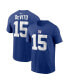 ფოტო #1 პროდუქტის Men's Tommy DeVito Royal New York Giants Name and Number T-shirt
