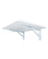 Wall Mounted Desk Simple Folding Computer Desk - White