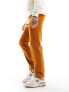 Фото #1 товара ASOS DESIGN slim fit smart trousers in burnt orange