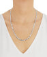 ფოტო #2 პროდუქტის Valentina Link 22" Chain Necklace in Sterling Silver