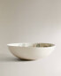 Фото #1 товара Stoneware salad bowl with pattern