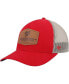 Men's Red, Natural Washington Nationals Rawhide Trucker Snapback Hat