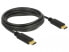 Фото #4 товара Переходник Delock USB C - USB C USB 2.0 480 Mbit/s черный