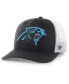 Men's Black Carolina Panthers Adjustable Trucker Hat