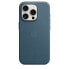 Фото #1 товара Apple iPhone 15 Pro Feingewebe Case mit MagSafe"Pazifikblau iPhone 15 Pro