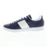 Фото #10 товара Lacoste Carnaby Pro CGR 123 6 Mens Blue Leather Lifestyle Sneakers Shoes