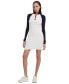 ფოტო #1 პროდუქტის Women's Colorblock Ribbed Knit Bodycon Sweater Dress