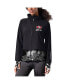Фото #1 товара Women's Black San Francisco 49ers Grace Raglan Full-Zip Running Jacket