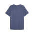 Puma Seasons Crew Neck Short Sleeve Athletic T-Shirt Mens Blue Casual Tops 52325