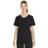 Фото #1 товара Scrubstar Women's Black Core Essentials Sweetheart V-Neck Scrub Top Solid Large